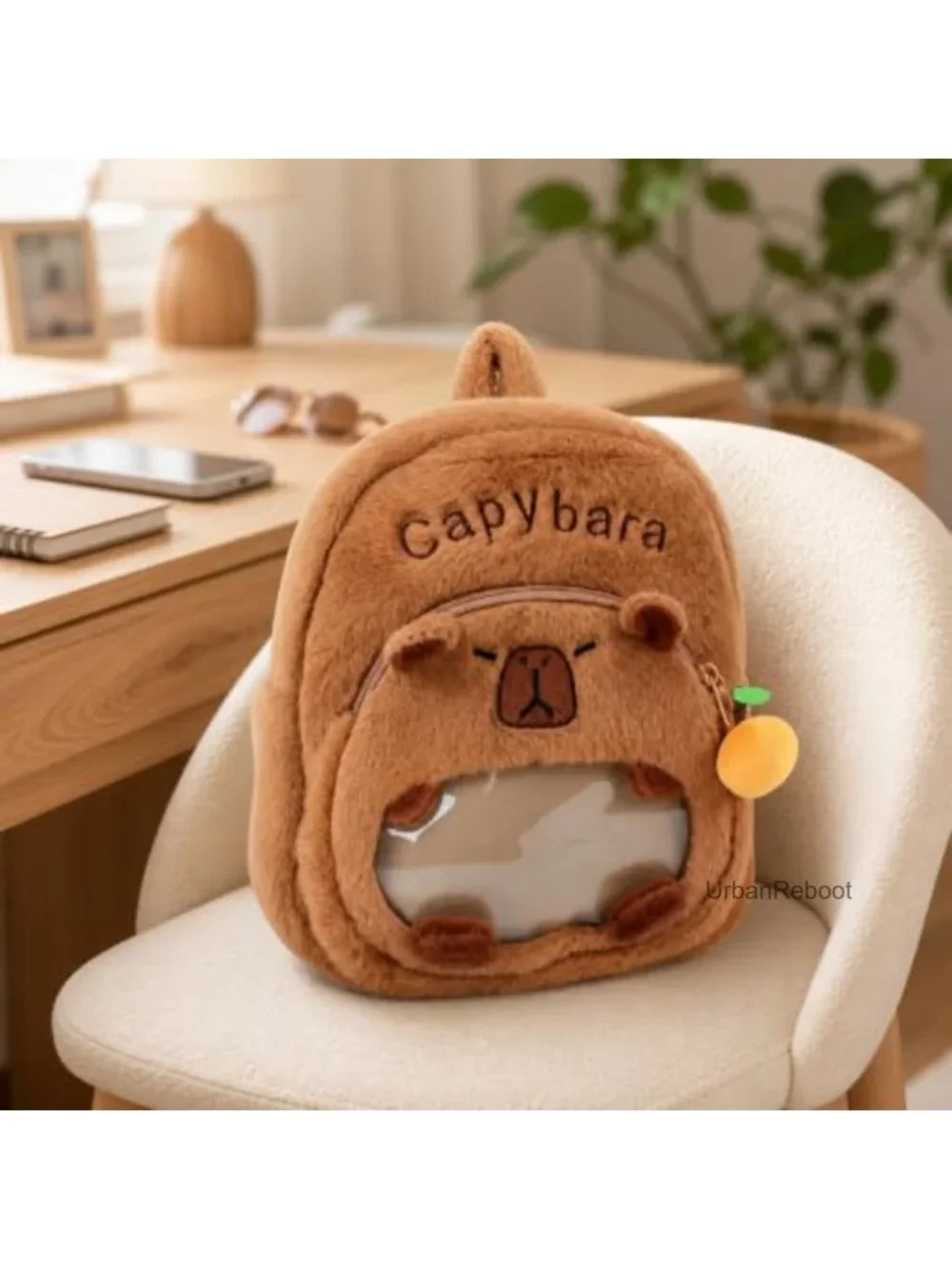 Capybara Plush Bag Girls Cute Purse Backpack Tote Crossbody Plush
